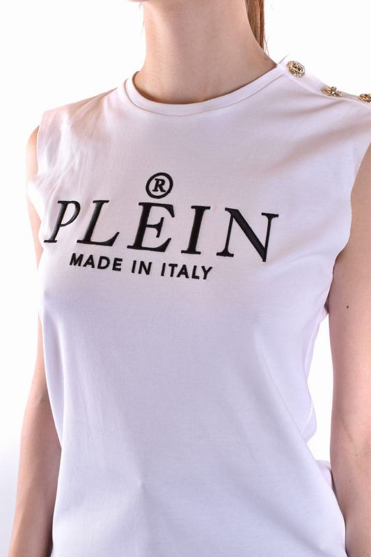 PHILIPP PLEIN Tops Codice prodotto: SACC WTK2346 PJO00201 Affare Del Giorno