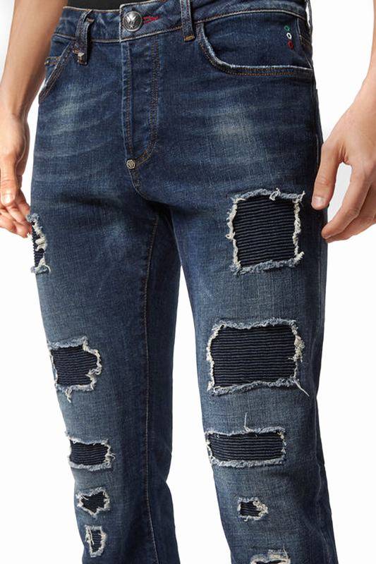 PHILIPP PLEIN Jeans Codice prodotto: FACC-MDT3547-PDE004N_09GD Only for today