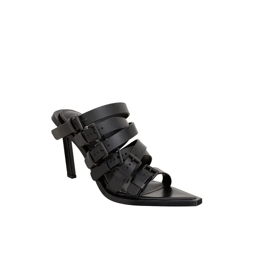 ANN DEMEULEMEESTER SANDALO ALTO CON FIBBIE Ultimi due giorni