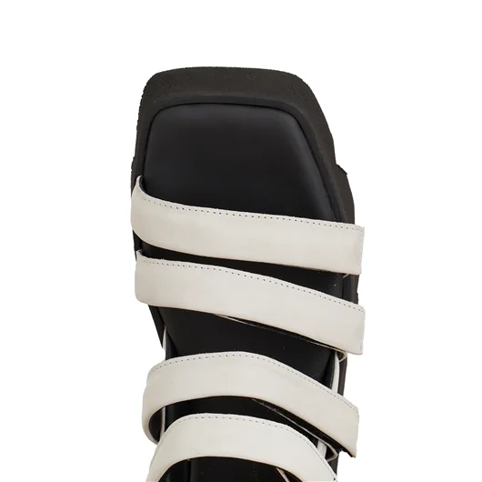 PURO SANDALO IN PELLE 55MM Fino al 60% di sconto
