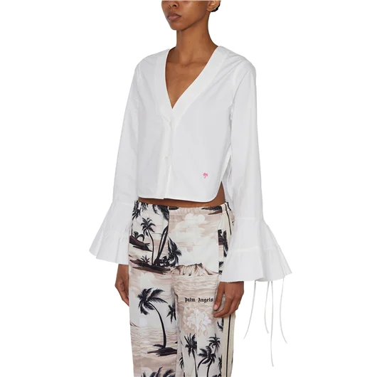 PALM ANGELS CAMICIA IN COTONE Black Friday