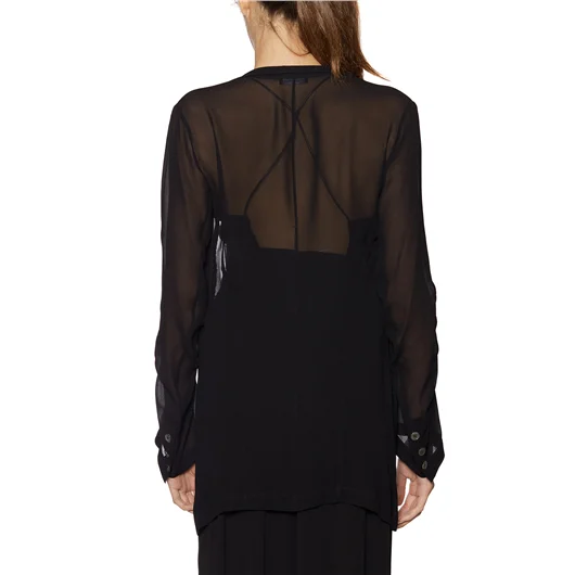 ANN DEMEULEMEESTER CAMICIA IN CREPE Offerta per la Festa della Mamma