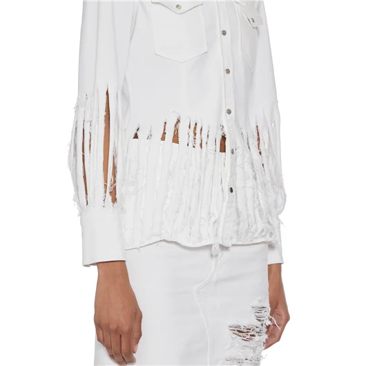 DONDUP CAMICIA TEXANA IN COTONE Offerte esclusive