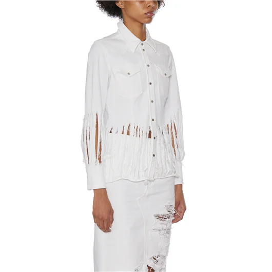 DONDUP CAMICIA TEXANA IN COTONE Offerte esclusive