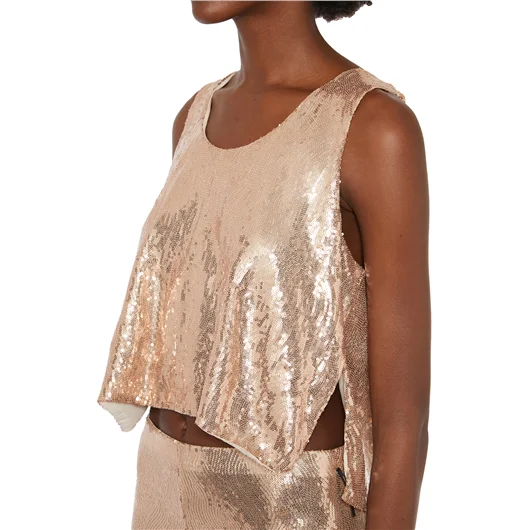 NOSTRASANTISSIMA CANOTTA OVERSIZE FULL PAILLETTES Comprane uno, ottenene uno gratis