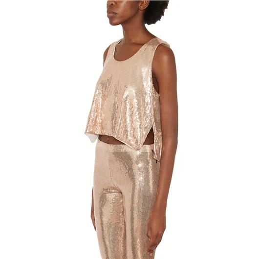 NOSTRASANTISSIMA CANOTTA OVERSIZE FULL PAILLETTES Comprane uno, ottenene uno gratis