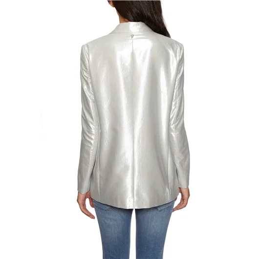 DONDUP GIACCA BLAZER LAMINATA Italy