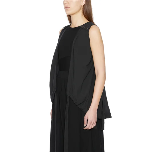 STUDIO B3 GILET TOP IN COTONE Presa