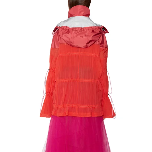 BEN TAVERNITI UNRAVEL GIUBBOTTO IN NYLON CON COULISSE Economico