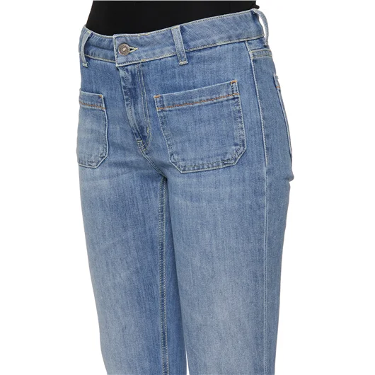 DONDUP JEANS IN DENIM MOD. MOLLY Comprare a buon mercato