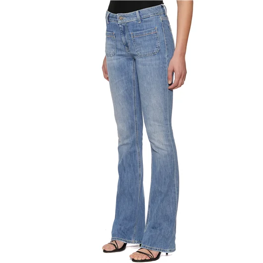 DONDUP JEANS IN DENIM MOD. MOLLY Comprare a buon mercato