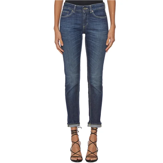 DONDUP JEANS IN DENIM MOD. MONROE Grande vendita