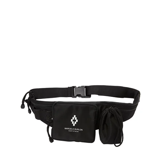 MARCELO BURLON MARSUPIO FANNY STAMPA CROSS Grandi sconti