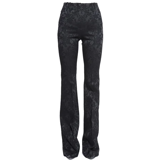 PLEIN SUD PANTALONE A ZAMPA IN JAQUARD DI RASO Offerta settimanale