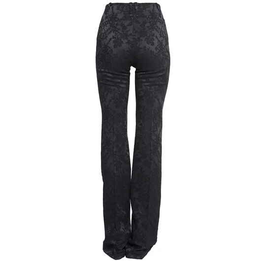 PLEIN SUD PANTALONE A ZAMPA IN JAQUARD DI RASO Offerta settimanale