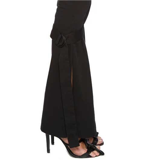 NOSTRASANTISSIMA PANTALONE A ZAMPA IN STRETCH Rilascio limitato