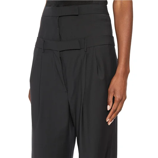 AC9 PANTALONE AMPIO IN LANA Fino al 50% di sconto