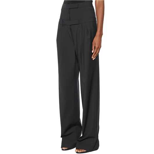 AC9 PANTALONE AMPIO IN LANA Fino al 50% di sconto