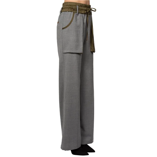 ANDREA YA'AQOV PANTALONE AMPIO LUNGO CARGO Fino al 60% di sconto