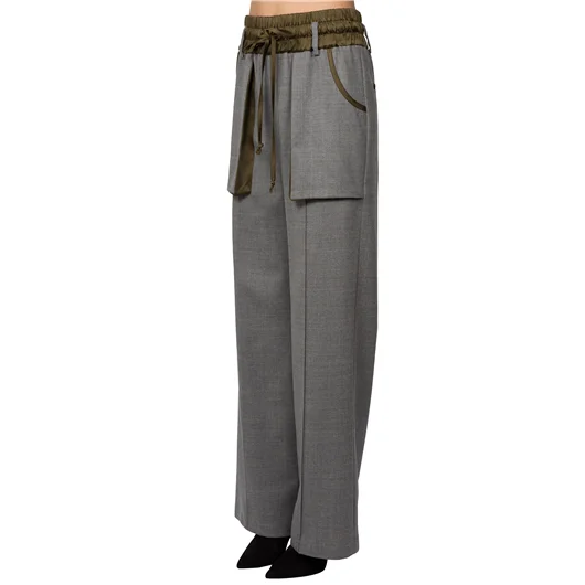 ANDREA YA'AQOV PANTALONE AMPIO LUNGO CARGO Fino al 60% di sconto