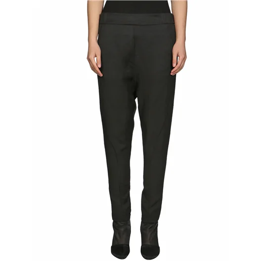 NOSTRASANTISSIMA PANTALONE BAGGY CON IMPUNTURE Only for today