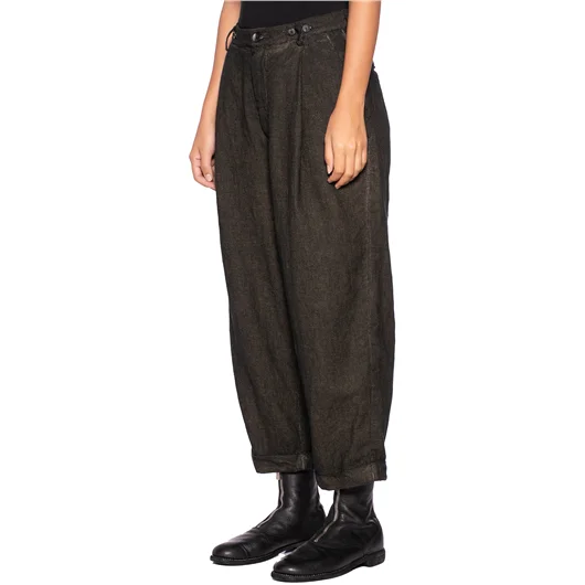 MASNADA PANTALONE BAGGY IN CANAPA E LANA Offerta speciale della fabbrica
