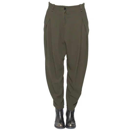 MASNADA PANTALONE BAGGY IN VISCOSA Sostegno trimestrale