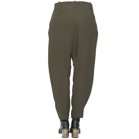 MASNADA PANTALONE BAGGY IN VISCOSA Sostegno trimestrale