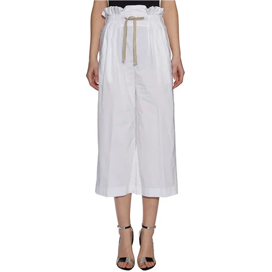 DONDUP PANTALONE CROPPED MOD.IOLE Enormi sconti