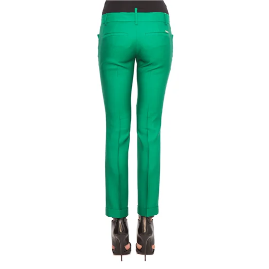 DSQUARED PANTALONE IN LANA E SETA STRETCH In vendita