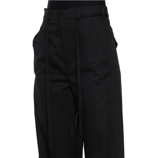 ANN DEMEULEMEESTER PANTALONE IN RASO ANNEKE 50% di sconto per tempo limitato