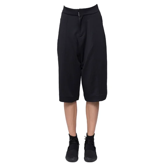 Y-3 PANTALONI 3/4 CON ZIP E BOTTONE Sconto