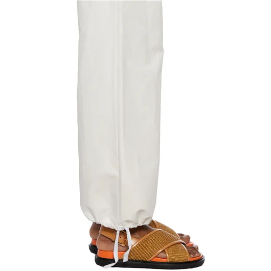 MARNI PANTALONI CARGO IN COTONE E LINO Economico
