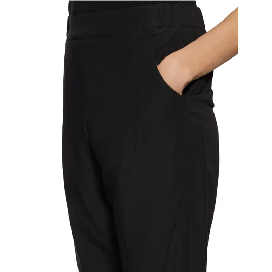 NOSTRASANTISSIMA PANTALONI IN TELA DI LINO Vendita Economica