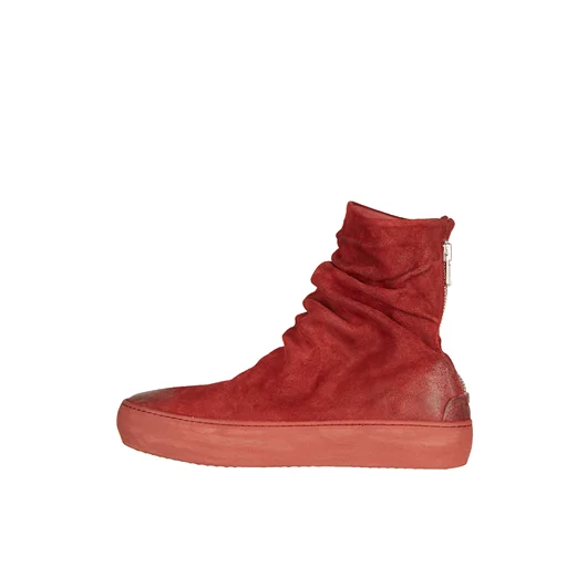 THE LAST CONSPIRACY SLIPON ALTA IN PELLE CON ZIP Shopping online