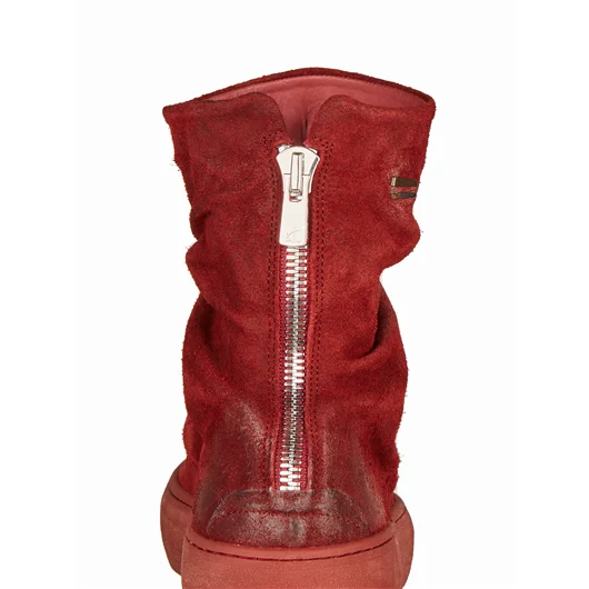 THE LAST CONSPIRACY SLIPON ALTA IN PELLE CON ZIP Shopping online