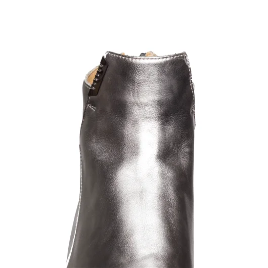 MATT MORO STIVALETTO IN PELLE CON ZIP Ritorno libero