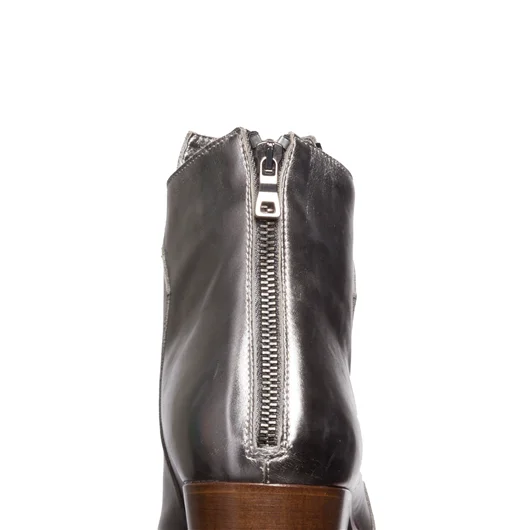 MATT MORO STIVALETTO IN PELLE CON ZIP Ritorno libero