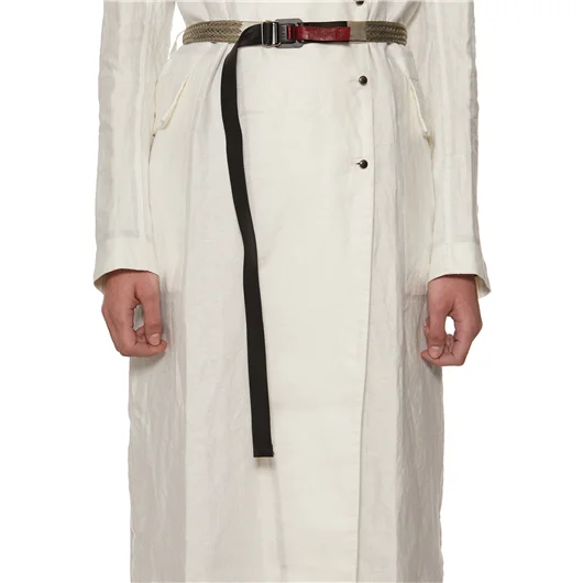 ISAAC SELLAM TRENCH IN LINO CERATO Fino al 65% di sconto