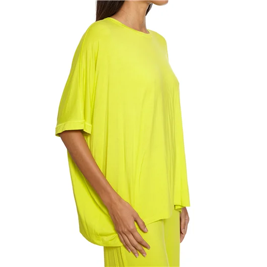 NU T-SHIRT GIROCOLLO IRREGOLARE Sostegno trimestrale