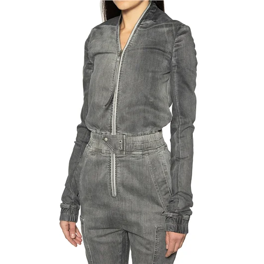 RICK OWENS DRKSHDW TUTA INTERA IN DENIM Enormi sconti