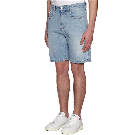 GCDS BERMUDA IN DENIM Saldi
