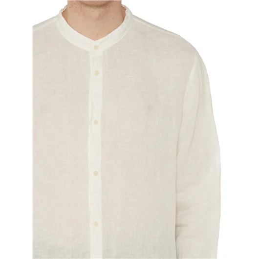 DAUB CAMICIA COREANA IN LINO Vendite stagionali