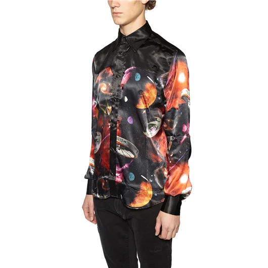 SSS WORLD CORP. CAMICIA FANTASIA ALL OVER Black Friday