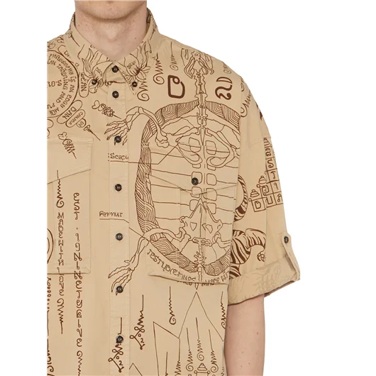 DSQUARED CAMICIA IN COTONE STAMPATA Offerta San Valentino