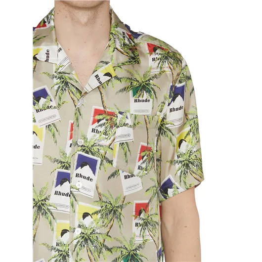 RHUDE CAMICIA IN SETA Nuovi prodotti