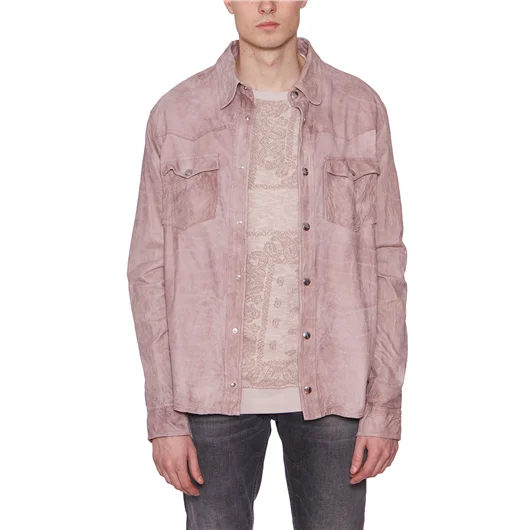 GIORGIO BRATO CAMICIA TEXAS IN PELLE Enormi risparmi