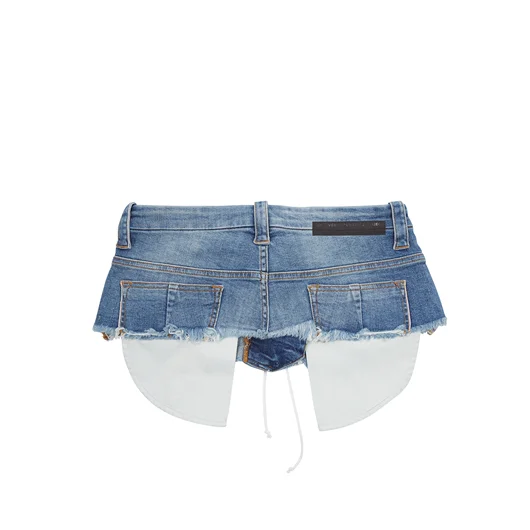 BEN TAVERNITI UNRAVEL CINTURA DENIM LACE UP Only for today