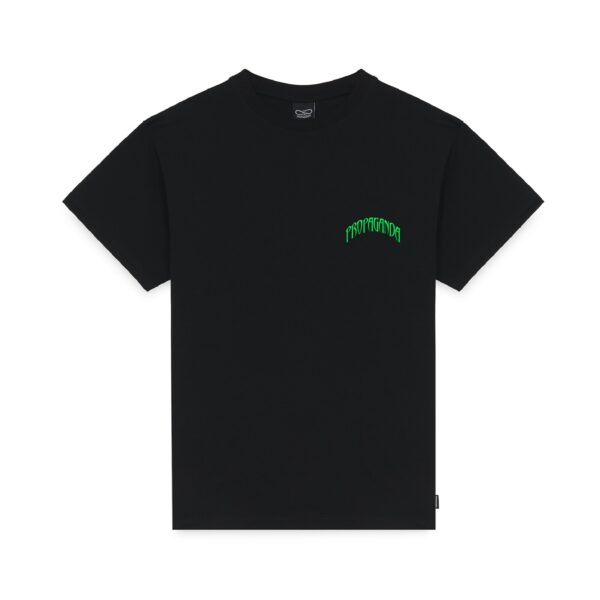 Propaganda Triangle Panther T-Shirt – Black Promozione