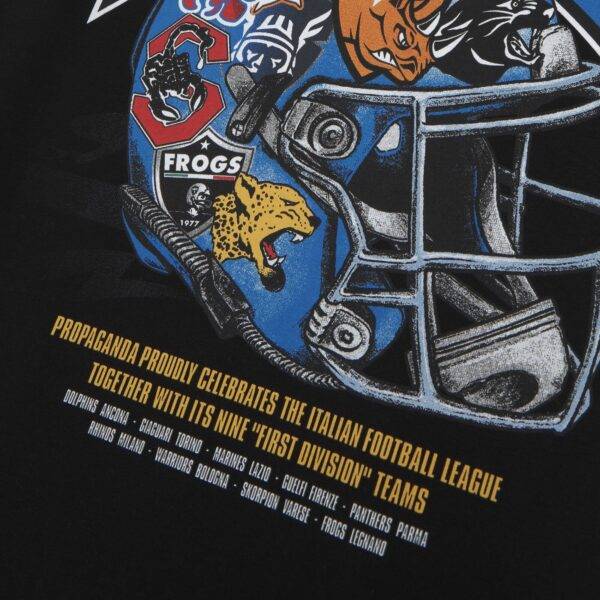 Propaganda Propaganda x IFL Helmet Tee – Black Affare Del Giorno